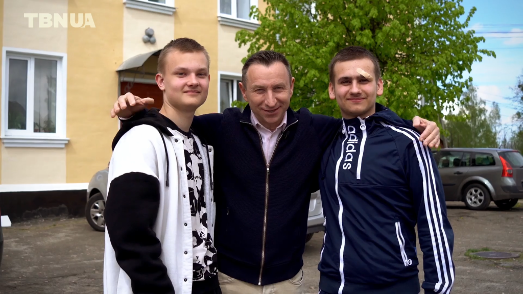 Віталій Стебенєв і хлопці
