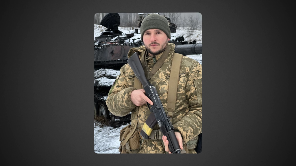 Віталій Костюк на фронті