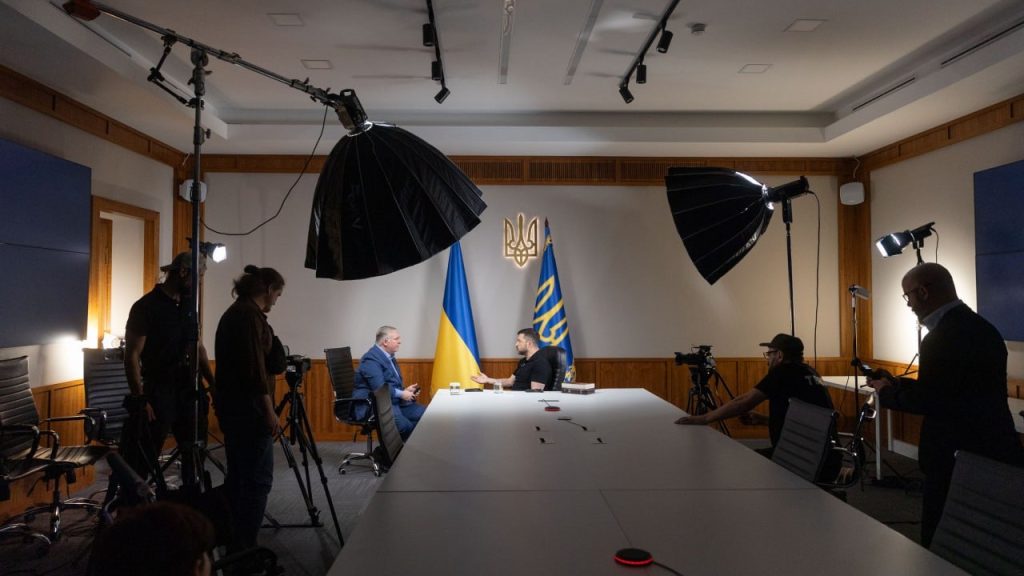 Інтерв'ю з Президентом України Володимиром Зеленським